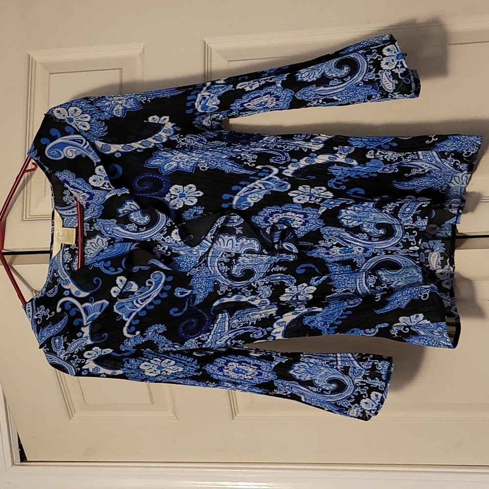 Paisley shirt, large, New York City Design Co